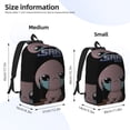 thumbnail image 3 of Lsque The Binding of Isaac Pattern Canvas Daypack, Durable Backpack, High-quality Versatile Backpack,Vintage Compact Backpack-Small, 3 of 6