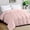 Pink, variant on Super King 120"x98" Soft Down Alternative Comforter, Lightweight All-Season Duvet Insert, 8 Corner Tabs, Fluffy Microfiber