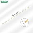 thumbnail image 3 of 20-Pack Brass Rod, 1.2mmx200mm H65 Solid Round Rods for Knife Handle Pins Material Making Supplies/Shaft Crafts/Model DIY, Lathe Rivet Dowel Stock Tube, 3 of 5