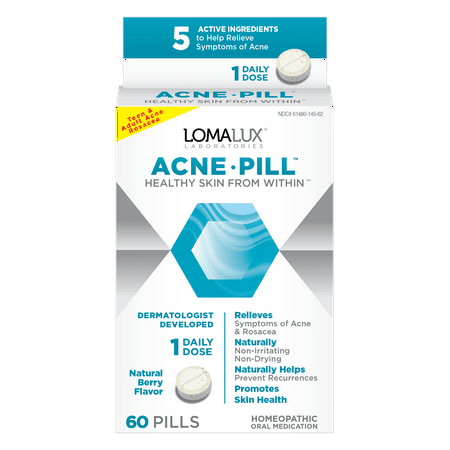 Loma Lux Acne Pills, 60 ct (Best Acne Pills That Work)