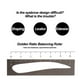 WALFRONT Règle d'Équilibre des Sourcils, Yosoo 2 Types Permanent Sourcils Règle Mesure Sourcils Balance Extension Règle Sourcils Forme Concepteur, Règle d'Extension Sourcils, Concepteur de Sourcils – image 2 sur 8