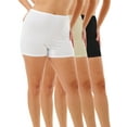 thumbnail image 2 of Underworks Cotton 5-inch Bloomers 3-Pack, 2 of 5