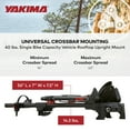 thumbnail image 4 of Yakima FrontLoader Rooftop Upright Bike Mount for 1 with Zero Frame Contact, 4 of 12