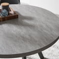 thumbnail image 6 of Round Dining Table Set, Mid Century Modern Round Dining Table 35 INCH, Leisure Coffee Table, Saving Space, 6 of 6
