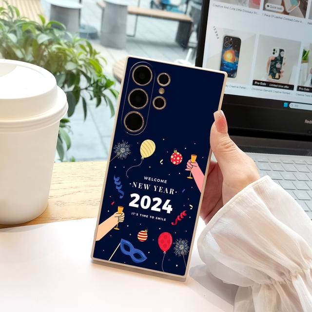 Diseñado exclusivamente para iPhone 15 Pro Max 14 13 12 Pro 11: Funda para teléfono plateada mate de doble capa con estampado de dibujos animados divertidos