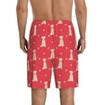 thumbnail image 3 of Kdxio Labrador Retriever Dog Print Mens Sleep Shorts Bottoms Soft Comfy Pajama Wear Pants with Drawstring Pockets, 3 of 7