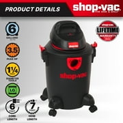 Shop-Vac 6G 3.5HP Wet Dry Vac