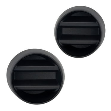 KarParts360 For Jeep Patriot 2011-2017 Fog Light Cover Driver And Passenger Side | Pair | Textured Black | Replacement For CH1038232, CH1039232 | 191275975930, 68091533AA, 191275975961, 68091532AA