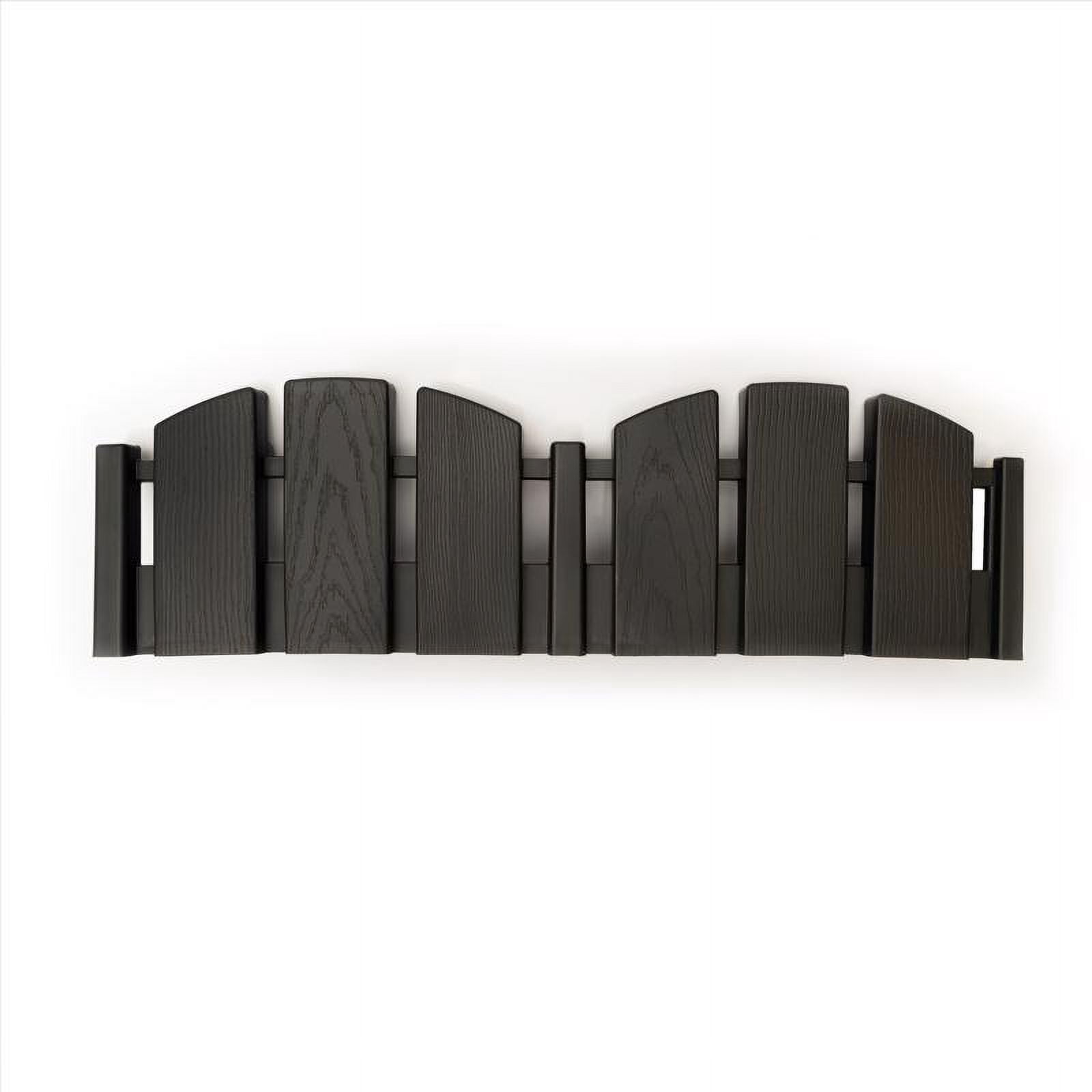 EasyFlex 10 ft. L X 4.5 in. H Plastic Black Landscape Edging Kit
