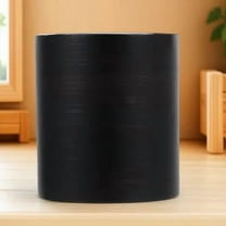 TOYMYTOY Adhesive Black PVC Skirting Board Trim for Wall Door and Cabinet Decoration