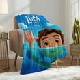 thumbnail image 5 of Luca Throw Blanket Gifts for Fans Lover Girls Boys Women Present Hoodie Him Bed 60"x80", 5 of 6