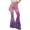 Colorful Music Note-Purple, variant on Multicolor Leopard Animal Cheetah Pattern Workout Leggings for Women Casual High Waist Flare Yoga Pants Tummy Control Wide Leg Bootcut Workout Gym Pants