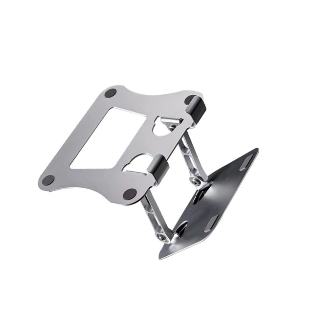 Soporte plegable para tableta Seitruly de Aleación de aluminio ajustable para ordenador portátil menos de 12 pulgadas