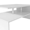 thumbnail image 2 of vidaXL Coffee Table Engineered Wood 90x59x42 cm White, 2 of 4