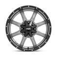 thumbnail image 2 of Moto Metal Cast Aluminum Rim MO970 17X9 6X135/5.5 G-GRY BLK LP -12MM, MO97079067412N, 2 of 3