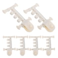 thumbnail image 5 of Milisten 6-Pack Beige Plastic Greenhouse Film Clips for Secure Membrane and Frame , Garden Accessories, 5 of 8