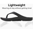 thumbnail image 6 of RockDove Women's Casual Flip Flops Slipper, Soft Waterproof Beach Slides, 6 of 7