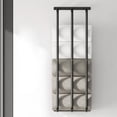 thumbnail image 3 of Pastilla De Toallas Enrolladas Toallero Vertical Organizador De Toalla De Toalla Montada En La Pared Citela De Toallas De De Hierro De 3 Tubos Con Fácil Desmontaje Para, 3 of 7
