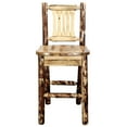 thumbnail image 4 of Glacier Country Collection Counter Height Barstool w/ Back, 4 of 7