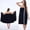 Black, variant on Qonioi Women’s Adjustable Wearable Bath Towel Wrap, Sarong with Pockets for Beach Pool, Quick-Dry Cover-Up for Shower Swim, Pink