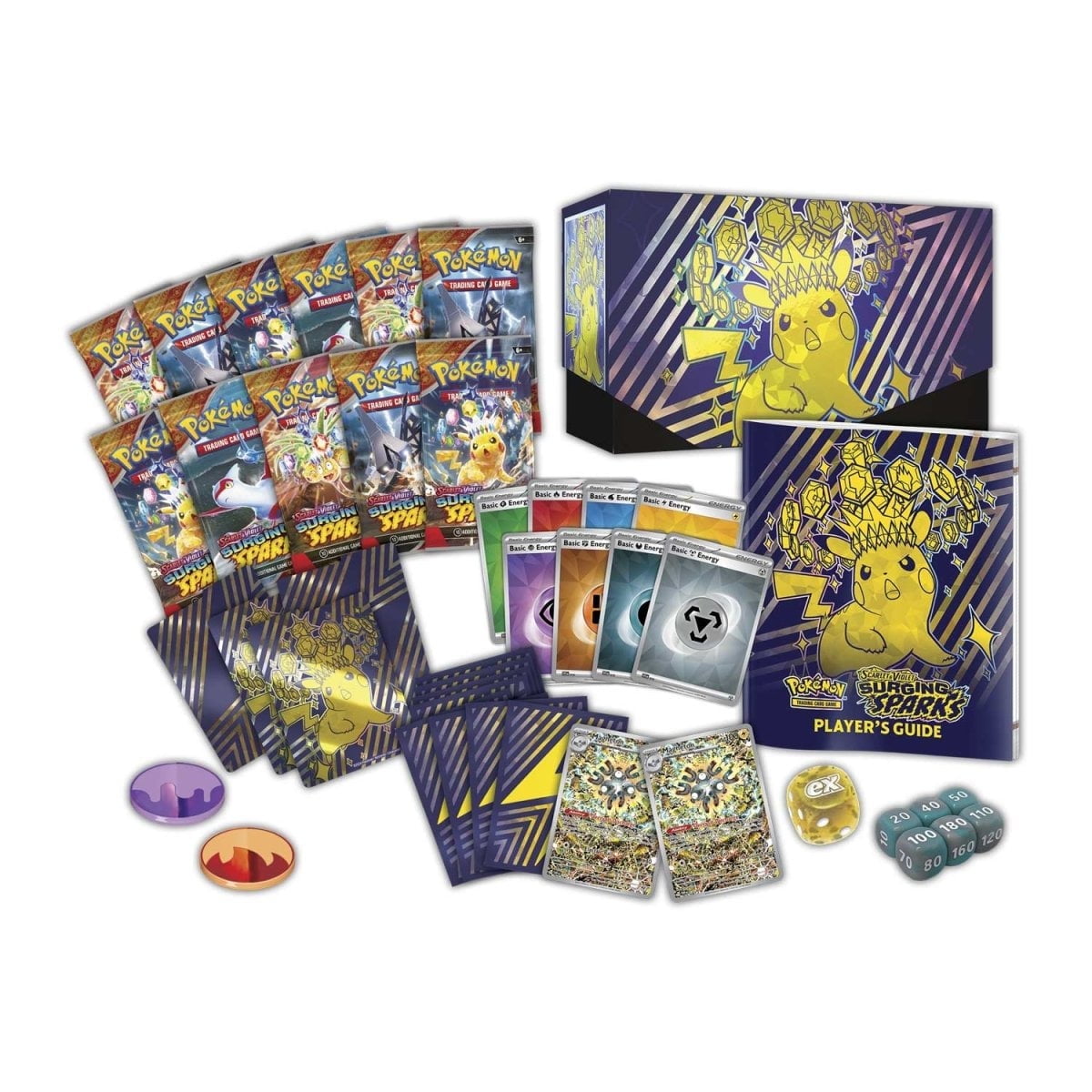 Pokemon TCG: Scarlet and Violet - Surging Sparks [Pokemon Center] Elite Trainer Box