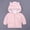 001 Pink, variant on Plcasen Newborn Infant Baby Boys Girls Cartoon Fleece Hooded Jacket Coat with Ears Warm Todder Kids Outwear Coat