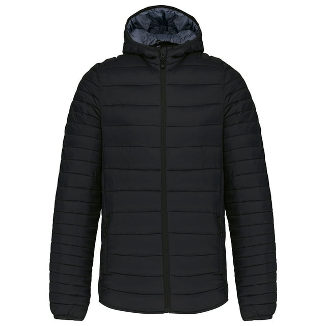 Kariban Mens Lightweight Hooded Down Jacket