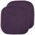 thumbnail image 1 of Almohadillas para sillas Sweet Home Collection, espuma viscoelástica, 40 x 40 cm, color morado, 1 of 7