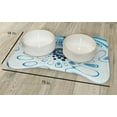 thumbnail image 2 of Simply Daisy Summer Shower Bone Shape Pet Feeding Mat for Dogs, 2 of 3