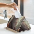 thumbnail image 6 of Sikiie Mystic Fox With Halo Leather Tissue Box Cover Rectangle, Long Tissue Box Cover, Tissue Box Holder, Tissue Holder for Bathroom, 6 of 7