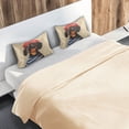 thumbnail image 5 of Yayeee Pillowcase Standard Size Set of 2 Satin Wrinkle Resistant Pillow Case, Dog Artist, 5 of 7
