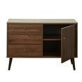 thumbnail image 4 of TMS Carroll 40” Wide Mid Century Modern Dining Room Sideboard Buffet, Walnut Finish, 4 of 7