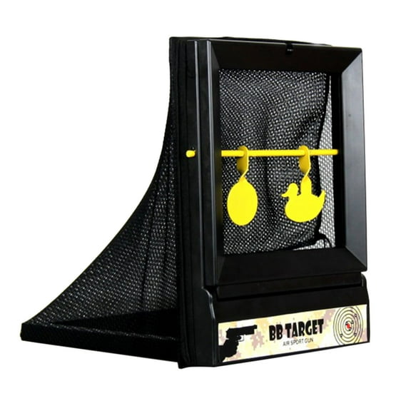 GENEMA Airsoft Aim Target with Trap Net Catcher,BB Bullet- Device for Shooting Training