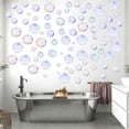 thumbnail image 3 of 2Pcs Bubble Wall Decals Under The Sea Birthday Party Decor Ocean Bathroom Sticker Colour Bubble Ocean Background for Laundry Room Bedroom Living Room, Color 3, 3 of 6