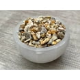 thumbnail image 6 of WHOLESALE Natural Semi Tumbled Fossil Coral Gemstone Chips, Fossil Coral Crushed Mini Crystals, Undrilled (Fossil Coral, 0.5 Pound), 6 of 8