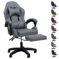 thumbnail image 1 of Silla Gamer Reclinable con Reposa Pies Silla Gaming Ergonómica Ajustable, 1 of 6