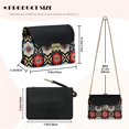 thumbnail image 7 of Pzuqiu Geometric Flower Leather Crossbody Bag Minimalist Trendy Women Crossbody Bag with Chain Strap Versatile Practical Casual for Daily Life Party and Special Occasions, 7 of 7