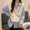 W, variant on Brand Clearance1!Women Sleeveless Sweater Vest Top Colorblock Vest One Size Crop Knit Vest Pullover Knitwear Top Loose Fit