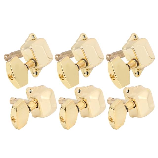 Teclas de afinación de guitarra semicerradas ANGGREK aspecto delicado y brillante anticorrosión fácil de instalar
