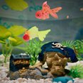 thumbnail image 6 of HEMOTON 2pcs Glow In The Dark Goldfish Models Fake Fish Model Fish Decorations, 6 of 8