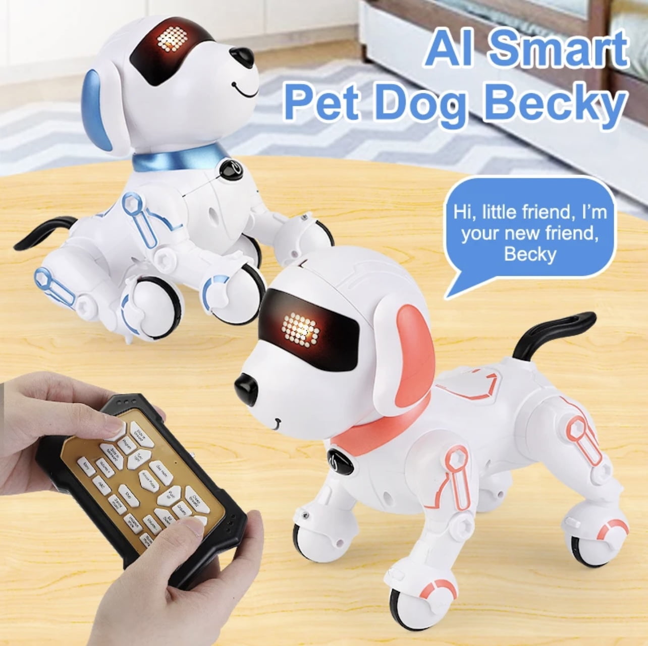 Inteleget Dog Smart Robot Dog Programmable, Orange