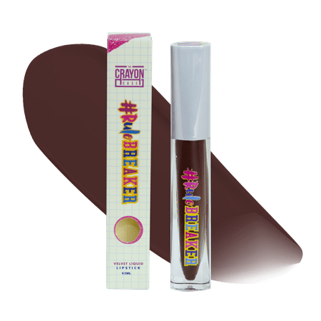 The Crayon Case Rule Breaker Velvet Liquid Lipstick - Broadway