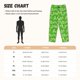 thumbnail image 3 of Balery Green Cucumber Pantalones de pijama para mujer, pijamas ultraligeros, pantalones de estar por casa-Medium, 3 of 6