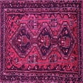 thumbnail image 1 of Ahgly Company Indoor Square Persian Pink Traditional Area Rugs, 6' Square, 1 of 4
