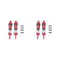 thumbnail image 4 of Youkk 2Pcs Shock Absorbers Model Crawler Vehicle Damper Set Parts Accessories Replacement for WLtoys 124018 124016 124017 Red 2Set, 4 of 6