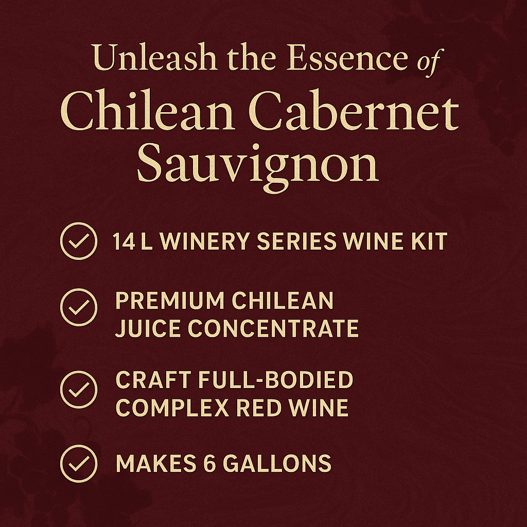 Winexpert Chilean Cabernet Sauvignon Wine Kit - 14L Winery Series