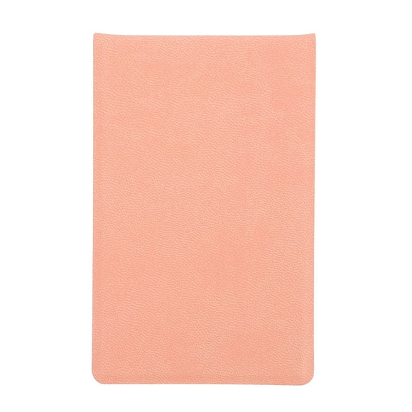 BRIGHTFUFU 1 juego de espejo cosmético con cubierta de cuero PU y espejo cosmético plegable de acero inoxidable