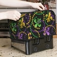 thumbnail image 7 of Lsque Mardi Gras6 Print 4 Slice Toaster Cover , Kitchen Appliance Dustproof Protector , Toaster Protector Dustproof Kitchen Appliance Cover, 7 of 7