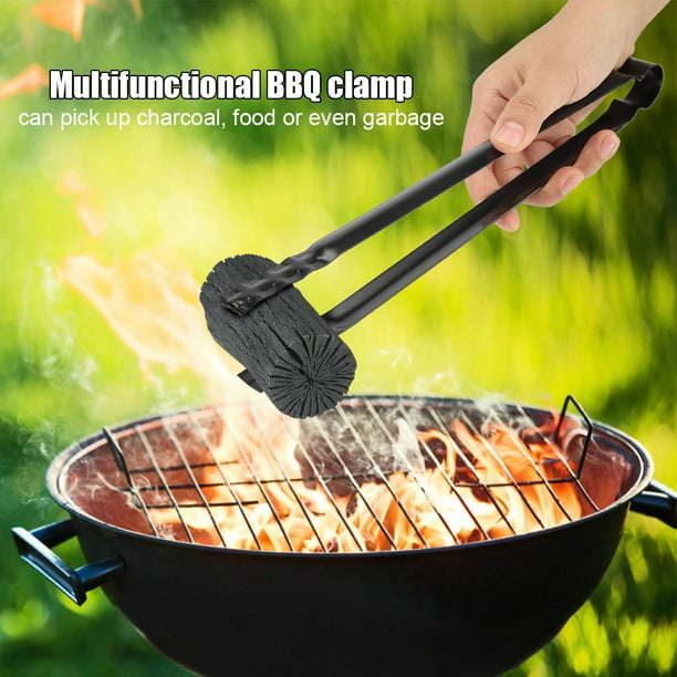YLSHRF Multifunctional Charcoal Tongs,Multifunctional Metal BBQ Clip