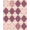 Mauve Pink Ivory, Pattern 1, variant on ODIKA Pink Ivory Blush Background Grid Southwestern Inspired Gentle for Playroom, Bedroom, Reading Nook, Pet Friendly & Kids Safe Play